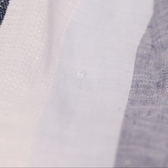 J Crew Point Sur Linen Striped Shorts 00 - Picture 4 of 7